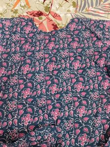 Floral Print Kurta