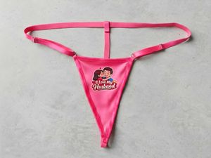 "Wifey's Secret"–Women's Hot Pink Thong