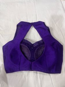 Vibrant Purple Ethnic Blouse