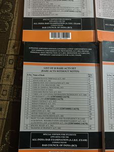 Professional Bare Acts - Law Books Set 4
