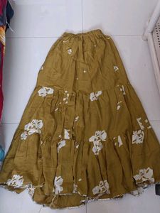 Boho Floral Maxi Skirt