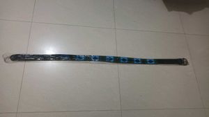 Stylish Blue & Black Patterned Belt