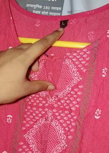 Beautiful Red Indian Kurta