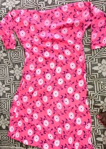straight pink kurta💗