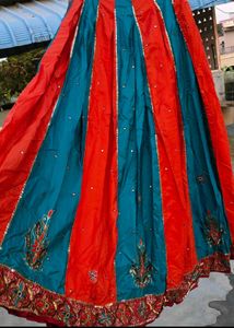 Designer Embroidered lehanga set