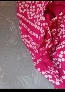 Pink White Kurta Palazzo Set