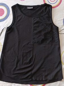 stylish black imported top