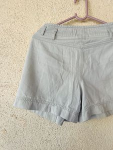 Light Grey Tailored Shorts