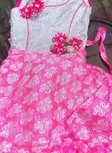 Beautiful Pink Floral Dress