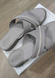 Stylish Embellished Flat Sandals