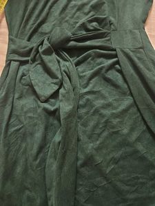 Machima- Dark Green Dress- Vintage