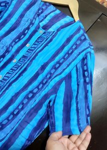 Blue Top Like Shirt For Girl Or Woman 42 Bust