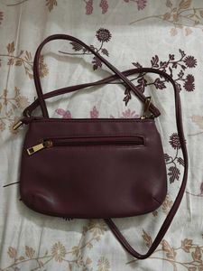 Chic Maroon Sling Bag