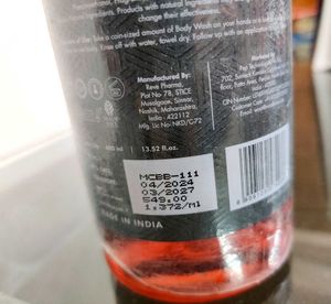mCaffeine Coffee Body Wash with Berries