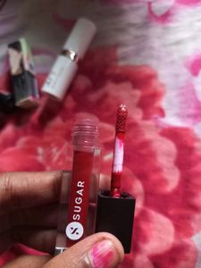 MYGLAMM LIT SATIN MATTE LIPSTICK &amp; SUGAR SMUDGE ME NOT LIQUID LIPSTICK MINI