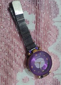 Purple Dial Watch
