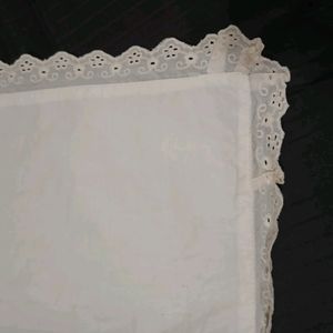 White Baby Pillow Cover Multiple Pieces Available