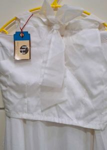 White Blouse with Tag