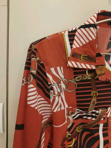 Stylish Printed Tunic Top