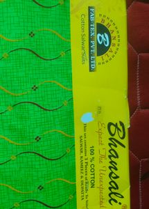 Red Green Black Mixed Churidar Material