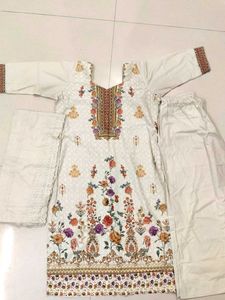 Floral Printed Kurta Set with Dupatta