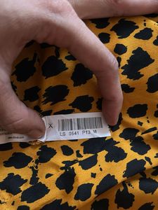 Leopard Print Jumpsuit Co-ord Set M SIZE