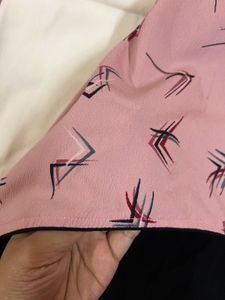 Stylish Pink Printed Kurta