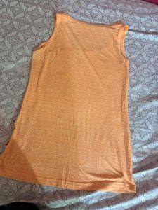 Orange Tank Top
