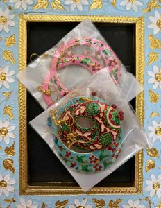 Meenakari Handmade Earrings