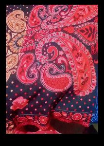Vibrant Paisley saul