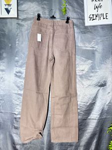 SHEIN Butterfly Distressed Wide Leg Jeans