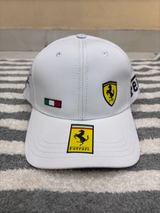 Ferrari Vintage Premium Unisex BB White Cap