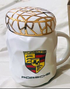 Porsche Mug With Rotating Lid