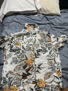 Men's Tropical Print Shirt