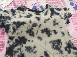 Tie-Dye Cropped T-Shirt