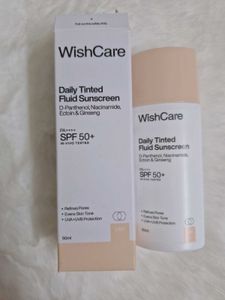 WishCare Daily Tinted Fluid Sunscreen SPF 50+++