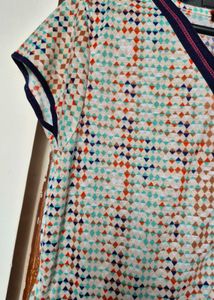Patterned Casual Dress