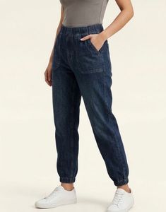 Dark Wash Jogger Jeans