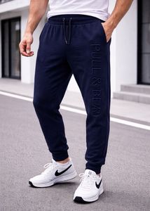Pull & Bear Navy Joggers