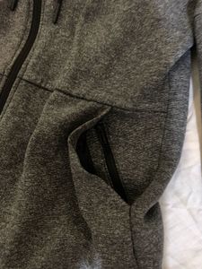 Adidas Grey Zip-Up Hoodie ⭐️S size