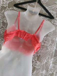 No boundaries Coral Lace Bralette