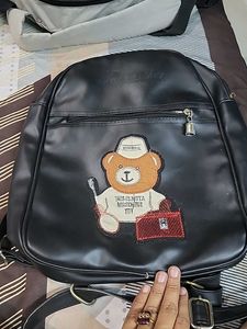 Ted Baker Backpack with Teddy Bear Graphic