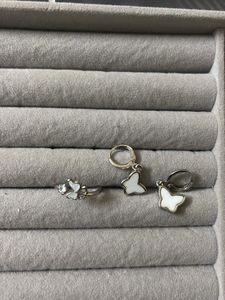 Cute Butterfly Ring and Earrings Set