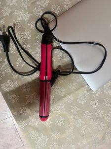 2 In 1 Hair Straightner And Curler