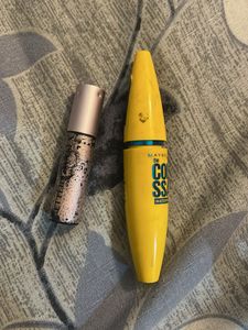 too faced and Maybelline Mascara