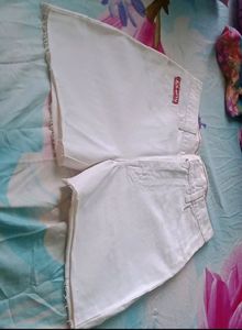 White Shorts