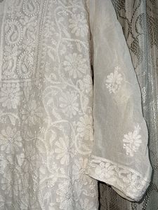 Chikankari Kurta made in Lucknow
