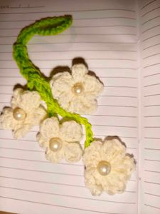 Handmade Crochet Flower Charm