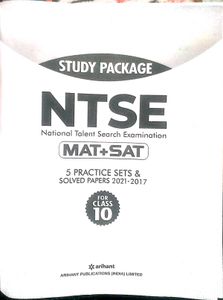 NTSE STUDY PACKAGE MAT+SAT AND PRACTICE SETS