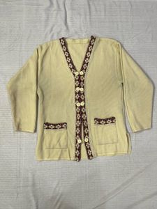 Cream Knit Cardigan